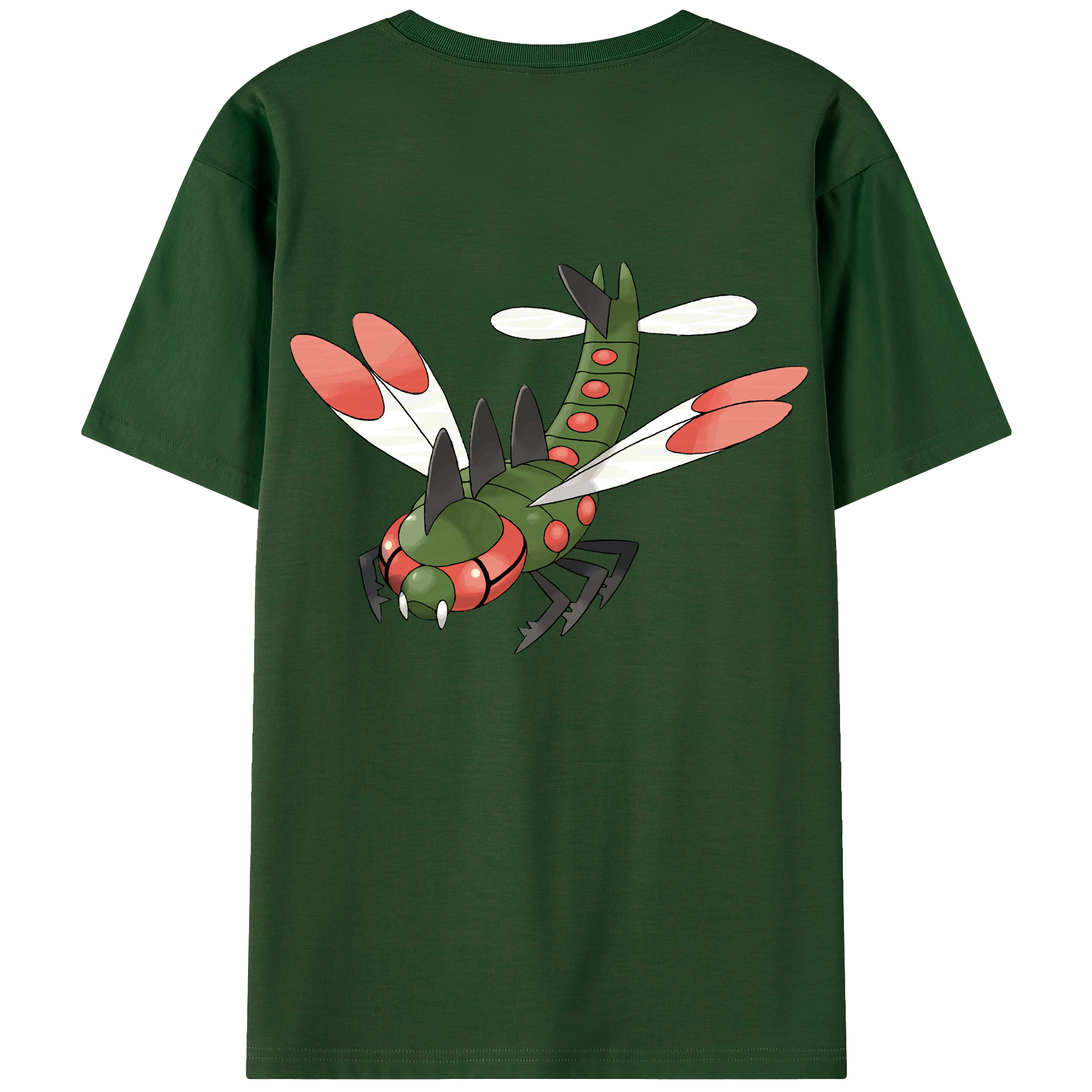 （画像用） ポケットモンスター Pokémon 綿100％半袖Tシャツ（背面プリント）